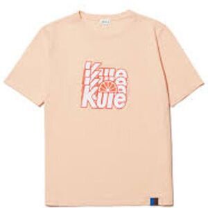 THE MODERN KULE ORANGE SLICE PEACH Tee Womens Size M NWOT NEW